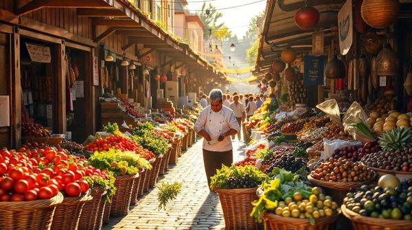 Découvrez les délices de la gastronomie ardéchoise au marché paysan