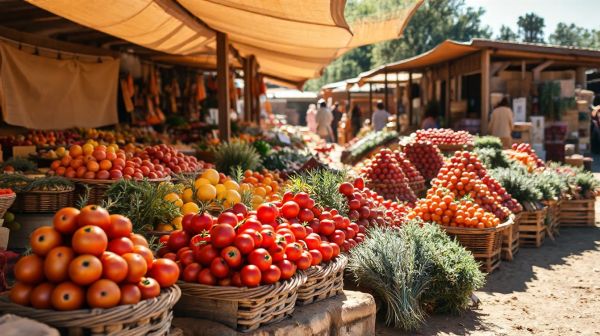 Découvrez les délices de la gastronomie ardéchoise au marché paysan